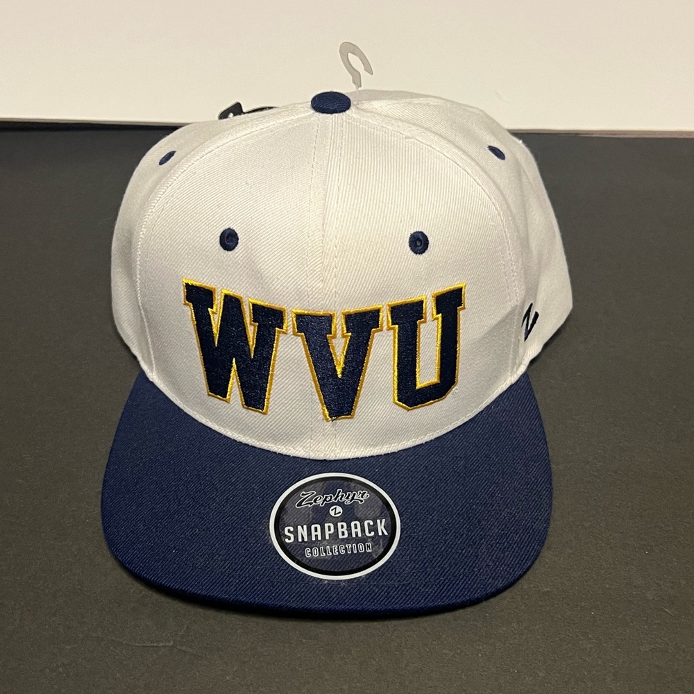 West Virginia University WVU Hat Zephyr Snapback One Size NWT